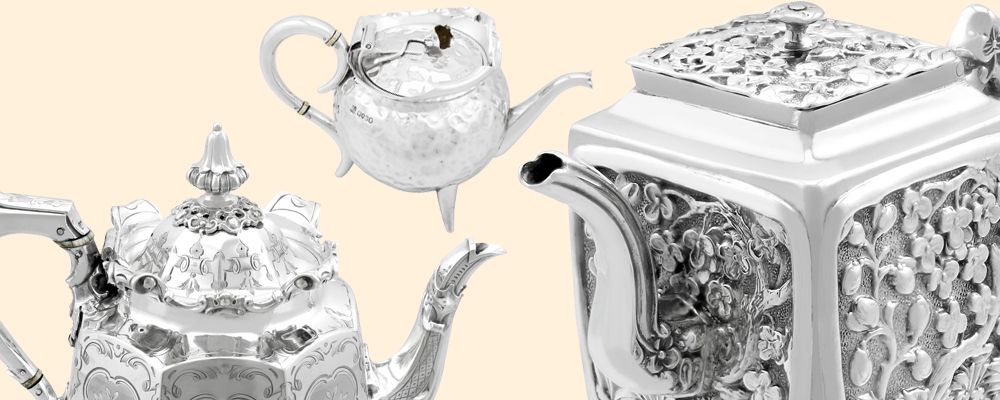 Victorian teapots for sale 