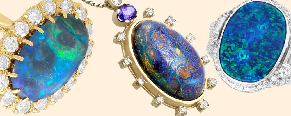 black opal jewellery for sale