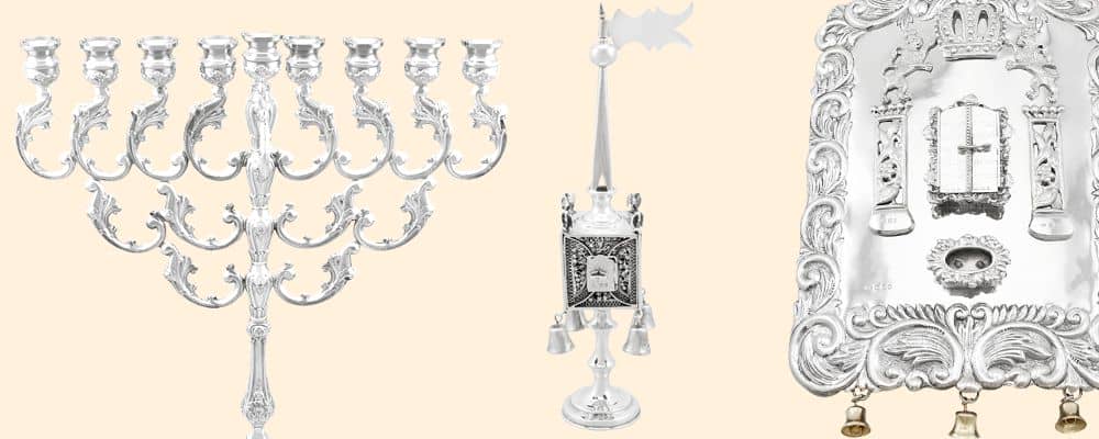 judaica jewish silver for sale