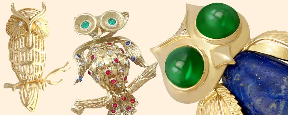 owl jewellery for sale