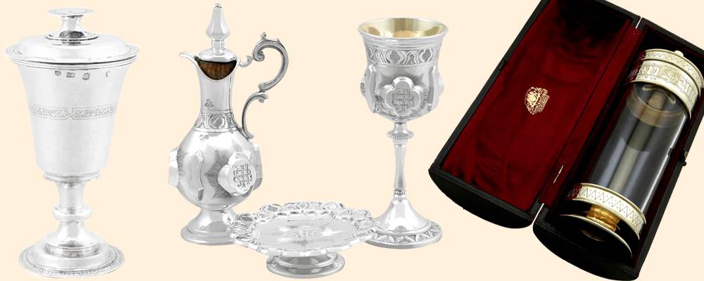 Silver communion sets for sale