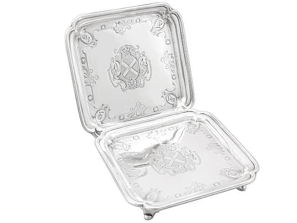 Silver Serving Salvers