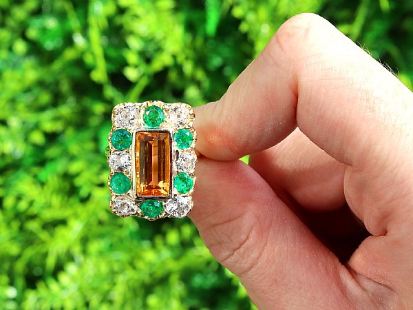 vintage topaz rings