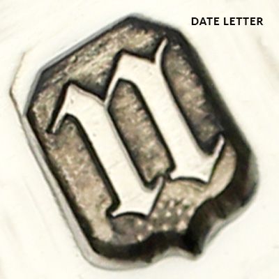 English Hallmark Date Letter