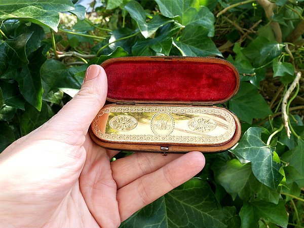Antique boxes and silver cases