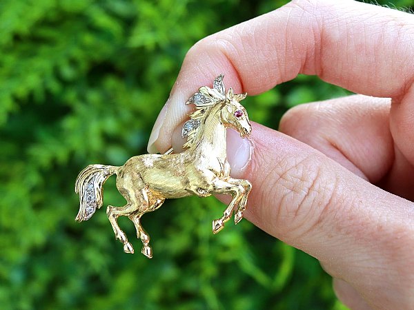 History of Equestrian jewellery