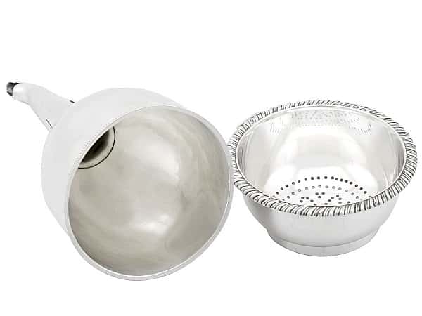 Silver Wine Funnel History