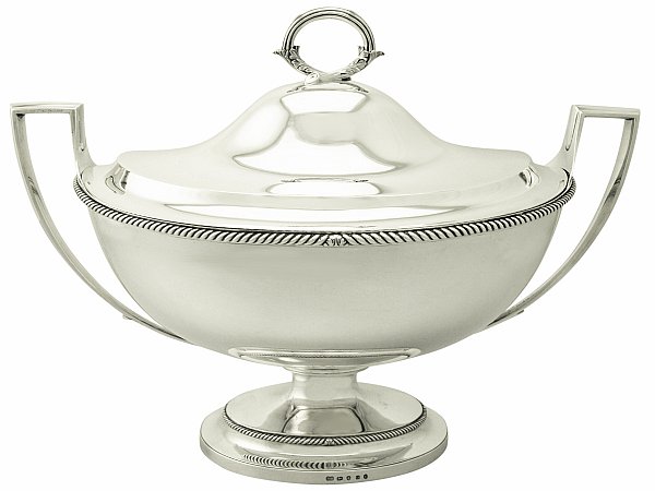 neoclassical silverware