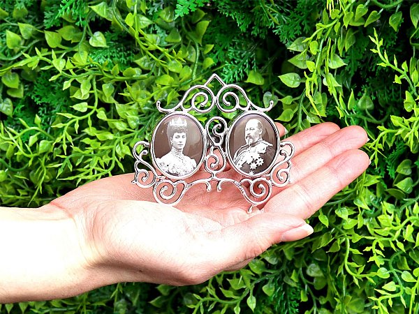 antique silver photograph frames