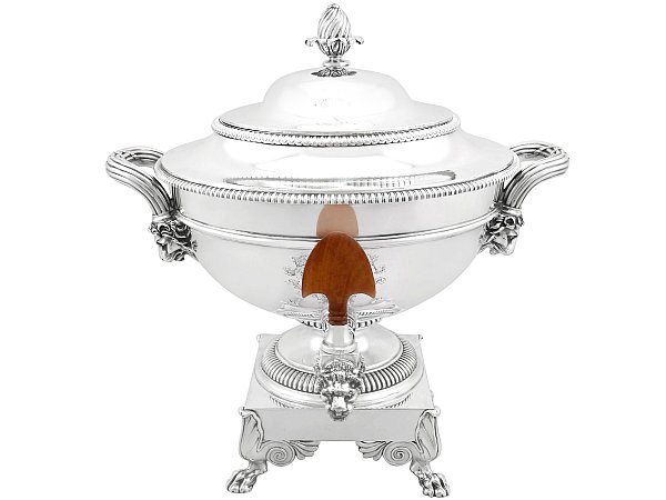 antique silver tea kettles