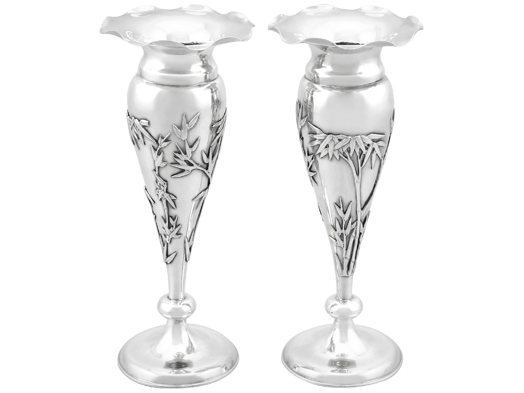 Sterling Silver Vases