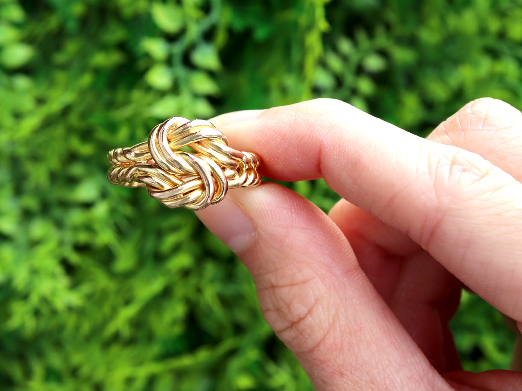 Love/Friendship Gold Filled Knot Ring – BY IMOGEN ROSE