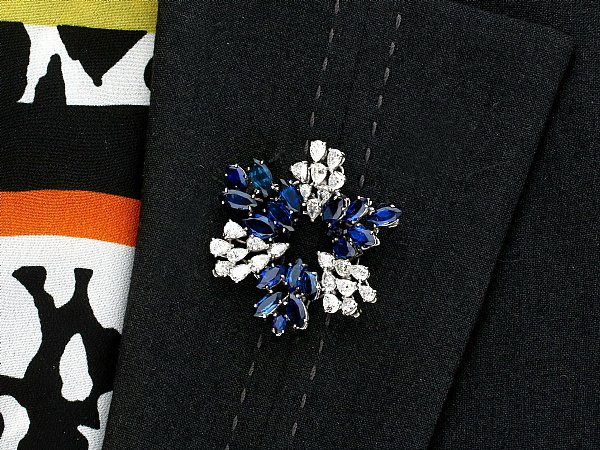 Antique Sapphire Brooches