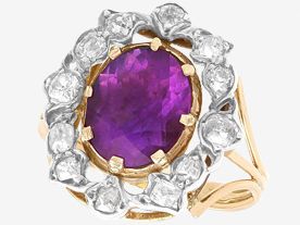 Victorian Amethyst Rings