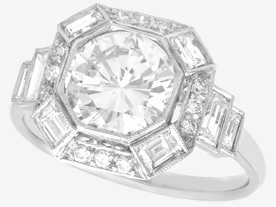 Art Deco engagement rings