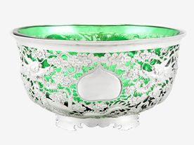 Silver Decorative Bowl