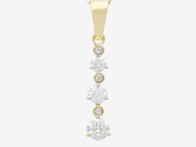 diamond drop necklace