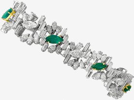 Emerald Bracelets
