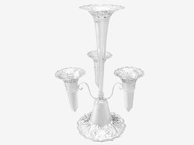 silver epergnes