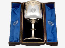 silver goblet