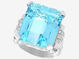 Aquamarine Rings