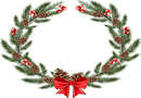 AC Silver Christmas Wreath