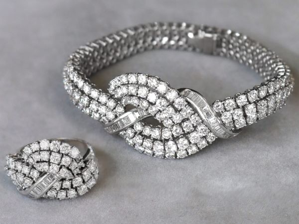 vintage diamond bracelet