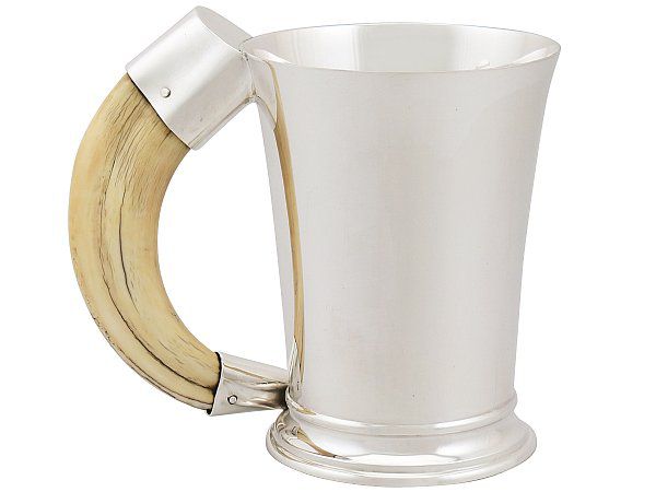 Sterling Silver Pint Mug for Sale