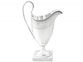 Bateman silver cream jug