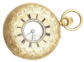 Ladies Gold Pocket Watch | Victorian Jewellery | AC Silver