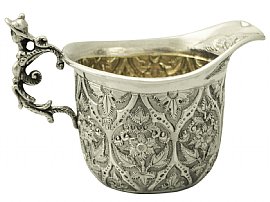 Sterling Silver Cream and Sugar Presentation Set by Charles Stuart Harris - Antique Victorian