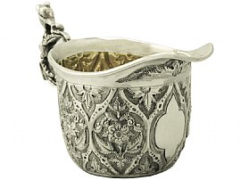 Sterling Silver Cream and Sugar Presentation Set by Charles Stuart Harris - Antique Victorian