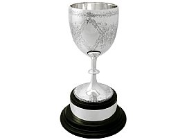 Sterling Silver Presentation Cup by Charles Stuart Harris - Antique Victorian (1875); A1763