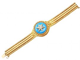 Turquoise Diamond Jewellery Set in Gold