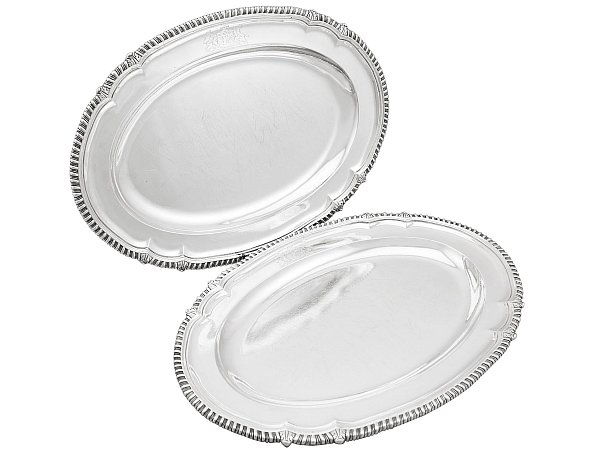 Sterling Silver Serving Platters
