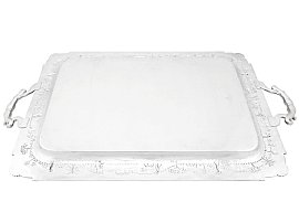 Indian Silver Tray