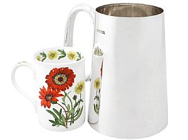 sterling silver water jug
