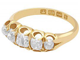 Diamond Ring in 18ct Yellow Gold