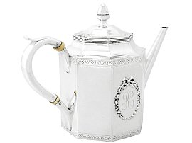 antique American teapot 