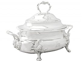 Sterling Silver Soup Tureen 