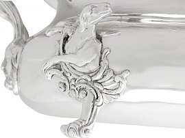Sterling Silver Soup Tureen detail 