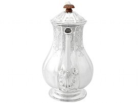 Sterling Silver Victorian Coffee Pot