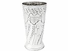 Sterling Silver Vase by Elkington & Co - Antique Victorian (1887)