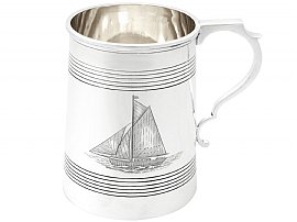 Silver Pint Mug