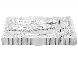 Indian Silver Card Holder