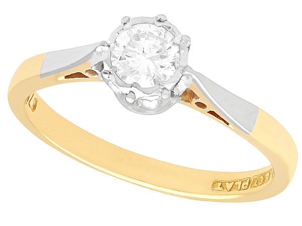 0.35ct Diamond Engagement Ring 
