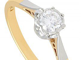 0.35ct Diamond Engagement Ring