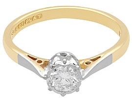 0.35ct Diamond Engagement Ring
