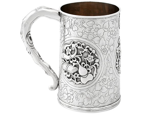 Chinese Silver Christening Mug