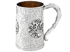 Chinese Silver Christening Mug